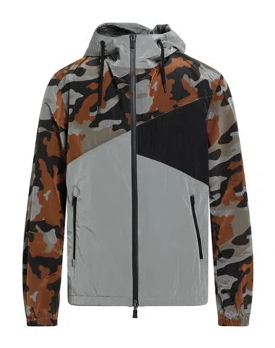 Herno Laminar Man Jacket Grey Size 42 Polyamide, Polyurethane In Gray