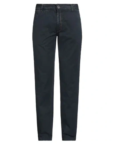 Jacob Cohёn Man Pants Midnight Blue Size 34 Cotton In Black