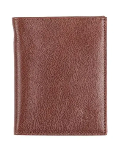 Il Bisonte Man Wallet Brown Size - Leather In Brown