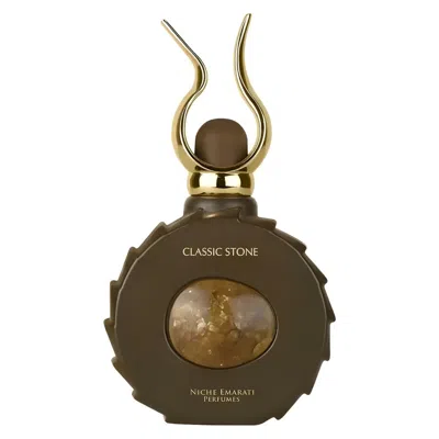 Lattafa Unisex Niche Emarati Classic Stone Edp Spray 3.4 oz Fragrances 6290360593043 In Transparent