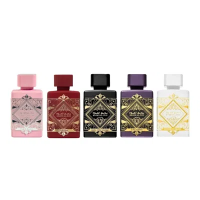 Lattafa Mini Set Gift Set Fragrances 6290362344506 In Transparent