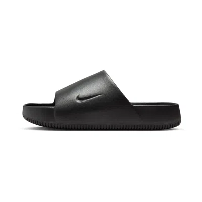 Nike Calm 'black' Men's Slides In Black