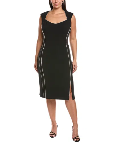 Marina Rinaldi Plus Acceso Dress In Black