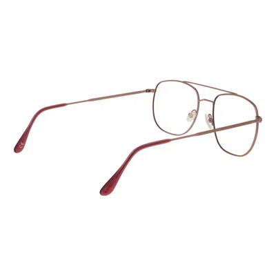 Andy Wolf Red Unisex Optical Frames In Gold