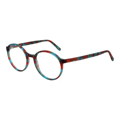Andy Wolf Multicolor Unisex Optical Frames In Gold