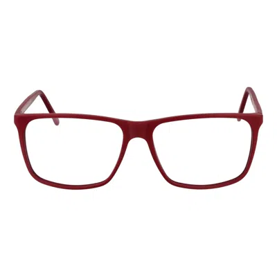 Andy Wolf Red Unisex Optical Frames In Red