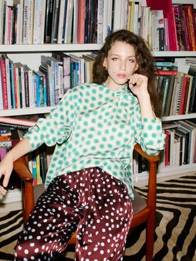 Diane Von Furstenberg Eldridge Top In White