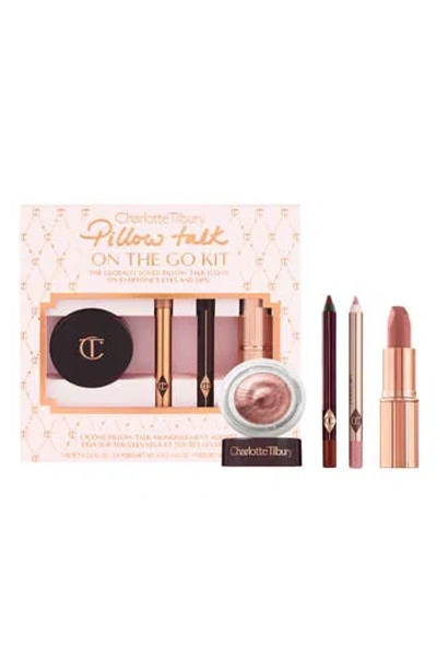 Charlotte Tilbury Pillow Talk On The Go Set Usd $83 Value In Pink