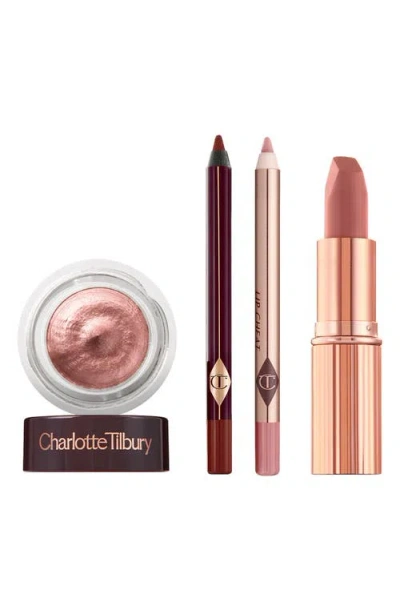 Charlotte Tilbury Pillow Talk On The Go Set Usd $83 Value In Pink