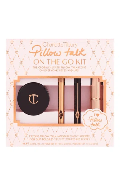 Charlotte Tilbury Pillow Talk On The Go Set Usd $83 Value In Pink