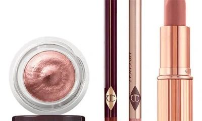 Charlotte Tilbury Pillow Talk On The Go Set Usd $83 Value In Pink