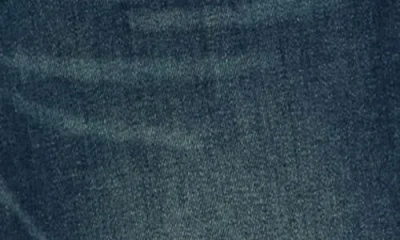 Vigoss Exposed Button High Waist Bootcut Jeans In Blue