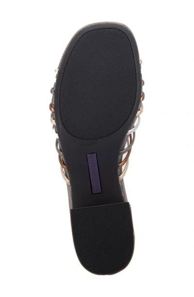 David Tate Excellent Strappy Slide Sandal In Multi