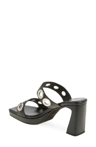 Jeffrey Campbell Danity Grommet Studded Slide Sandal In Multi