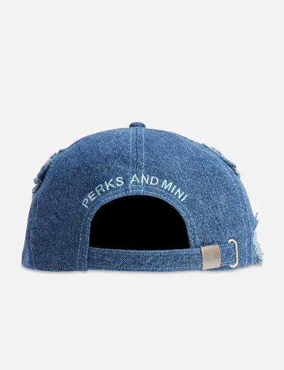 Perks And Mini Powder Alien Butterfly Kiss Baseball Cap In Blue