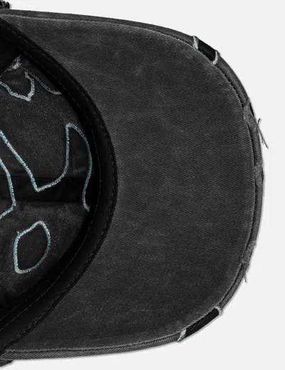 Perks And Mini Locke Denim Applique Baseball Cap In Green