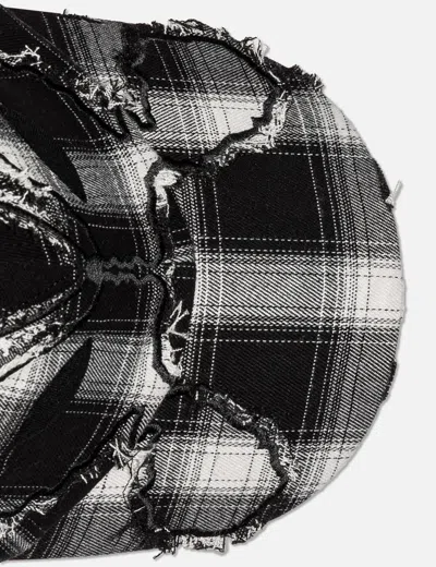 Perks And Mini Check Alien Butterfly Kiss Baseball Cap In Black