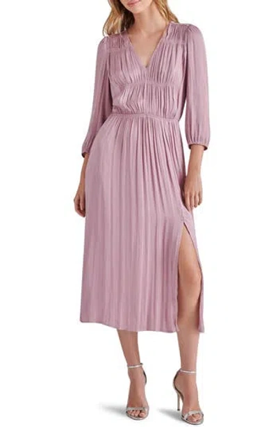 Steve Madden Arlene Midi Dress In Purple