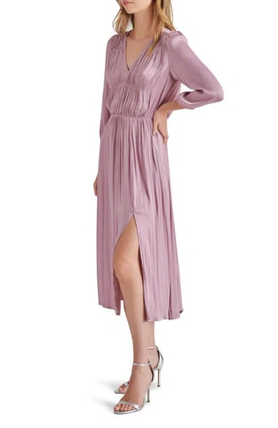 Steve Madden Arlene Midi Dress In Purple