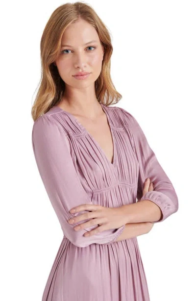 Steve Madden Arlene Midi Dress In Purple