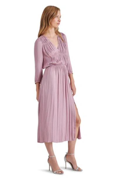 Steve Madden Arlene Midi Dress In Purple