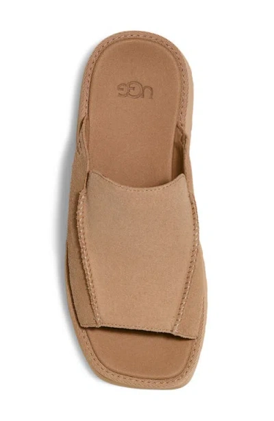 Ugg ® New Heights Platform Slide Sandal In Brown