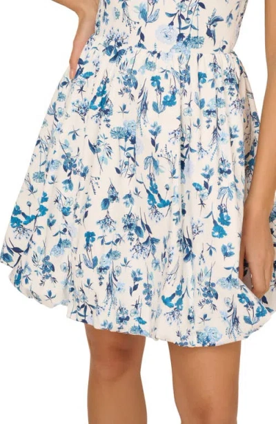 Adrianna Papell Stretch Cotton Balloon Dress