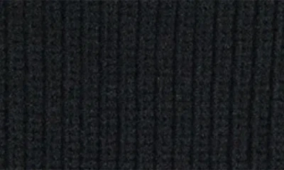 Apparis Logo-patch Ribbed-knit Beanie In Black