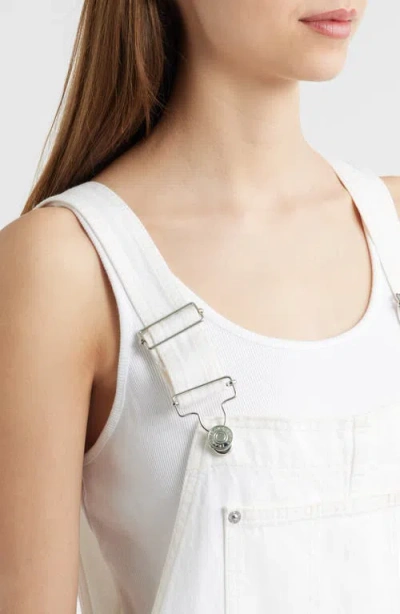 Frame The Denim Skirtall Dress In White