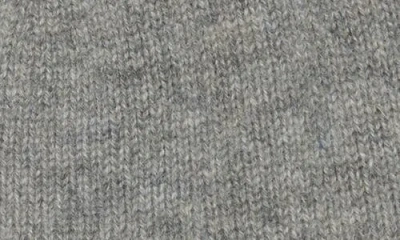 Nordstrom Rack Faux Fur Cashmere Pompom Beanie In Gray
