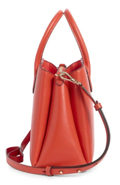 Kate Spade New York Serena Leather Satchel In Orange