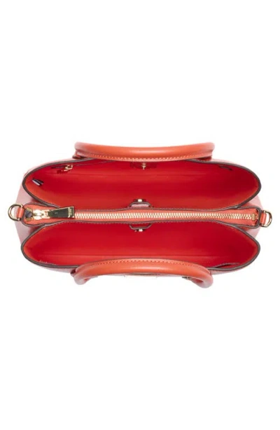 Kate Spade New York Serena Leather Satchel In Orange