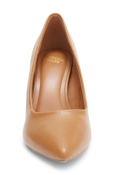 Rebecca Allen Pointed Toe Pump In Animal Print