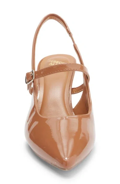 Rebecca Allen Bowie Slingback Pump In Animal Print