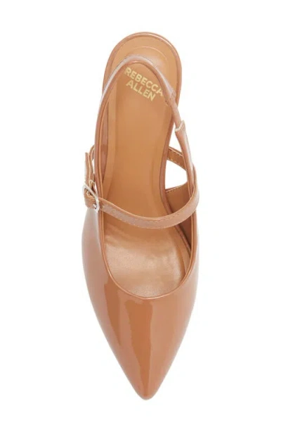 Rebecca Allen Bowie Slingback Pump In Animal Print