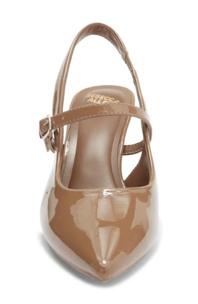 Rebecca Allen Bowie Slingback Pump In Animal Print