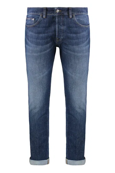 Dondup Icon Regular Fit Jeans In Blue