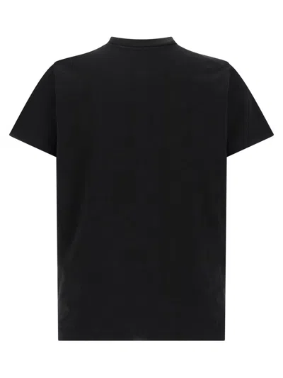Dsquared2 Ducati X D2 Black T-shirt With Logo On The Front In Cotton Man In Black