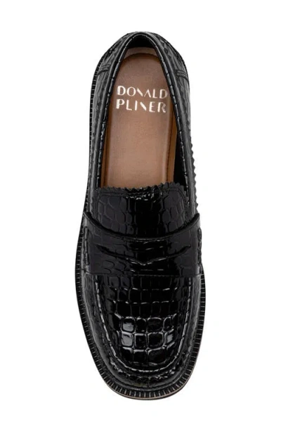 Donald Pliner Feirless Loafer In Black