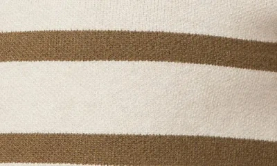Scotch & Soda Stripe Cardigan In Neutral
