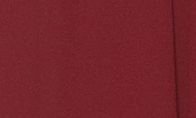 Alexia Admor Vespera Cape Sleeve Chiffon Trapeze Minidress In Red