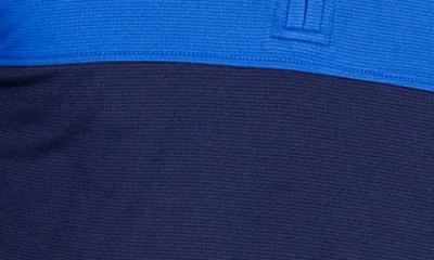 Tailorbyrd Quarter Zip Performance Pullover In Blue