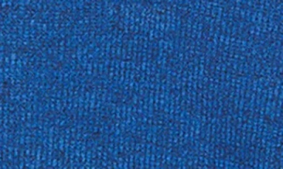 Tailorbyrd Quarter Zip Cozy Knit Pullover In Blue