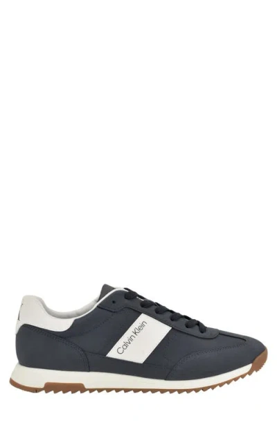 Calvin Klein Men's Galent Casual Low-top Sneakers In Black