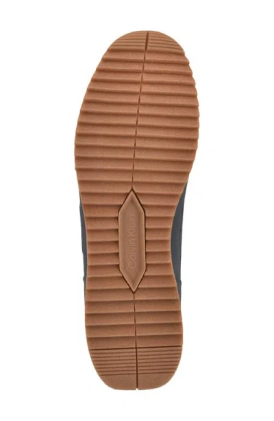 Calvin Klein Men's Galent Casual Low-top Sneakers In Black