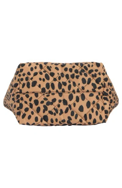 Marc Jacobs The Medium Cheetah Quilted Nylon Tote In Multi
