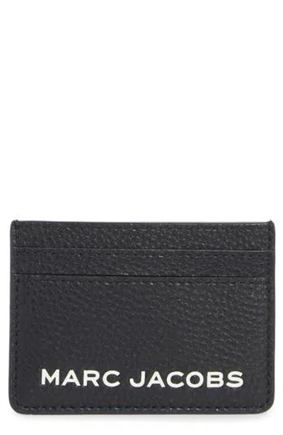 Marc Jacobs The Bold Leather Card Case In Black
