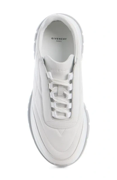 Givenchy Trainers Sneakers In Shiny Padded Leather In White