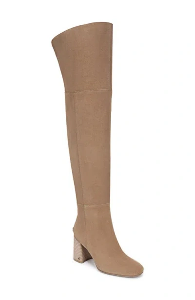 Circus Ny By Sam Edelman Women's Brigid Wide-calf Over-the-knee Block-heel Boots In Nude