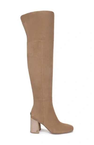 Circus Ny By Sam Edelman Women's Brigid Wide-calf Over-the-knee Block-heel Boots In Nude